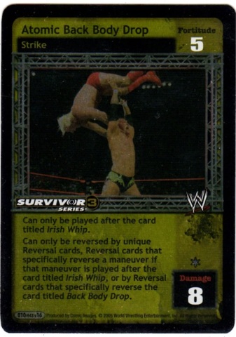 Atomic Back Body Drop (SS3) Foil